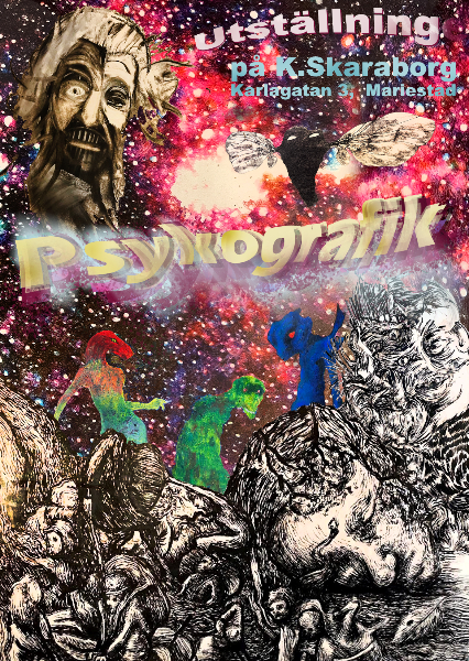 Psykografik, pågår 24/5 till 19/6