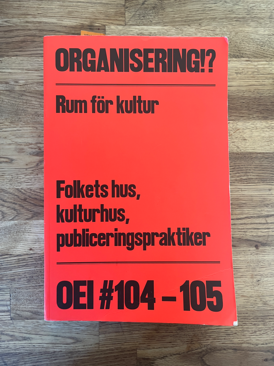 OEI på K. - möten om platåberg och folkbildning med mat och musik